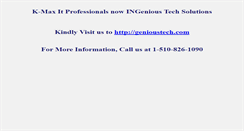 Desktop Screenshot of kmaxdesigns.com